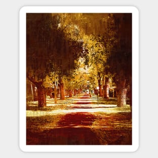 Tree Arched Walkway Sticker